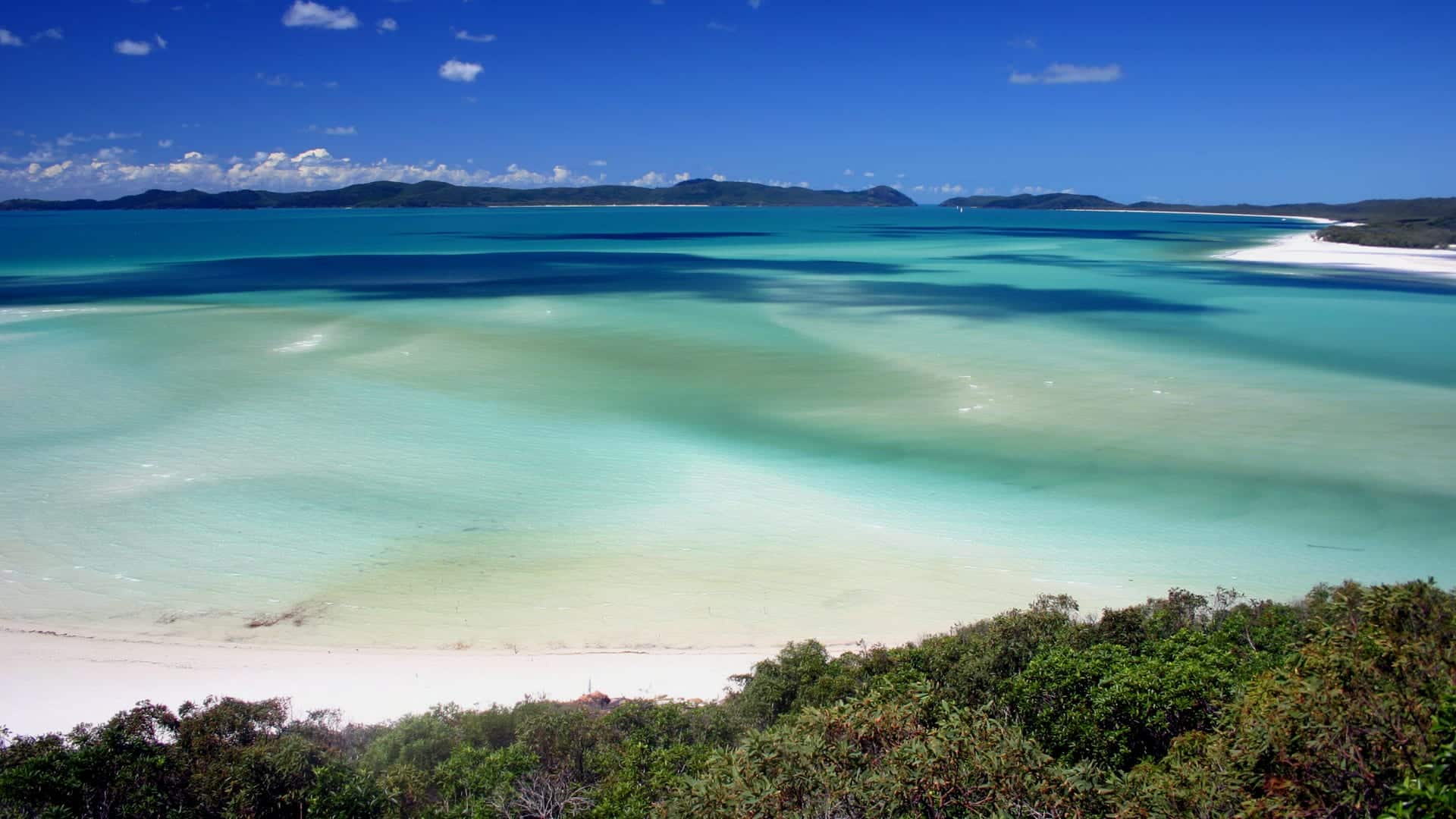 Visit Australia for: White sand and turquoise waters of Whitehaven Beach
