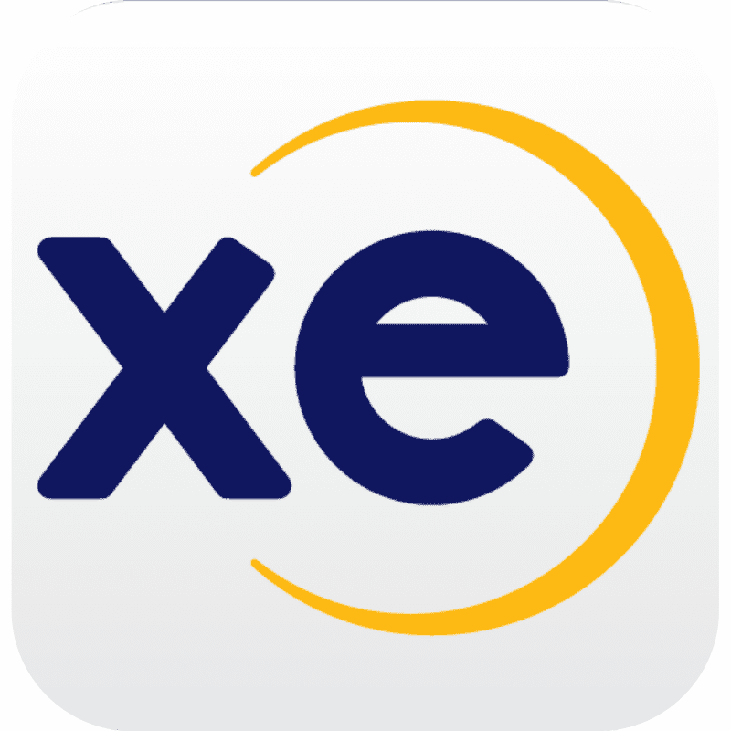 XE Currency converter app icon
