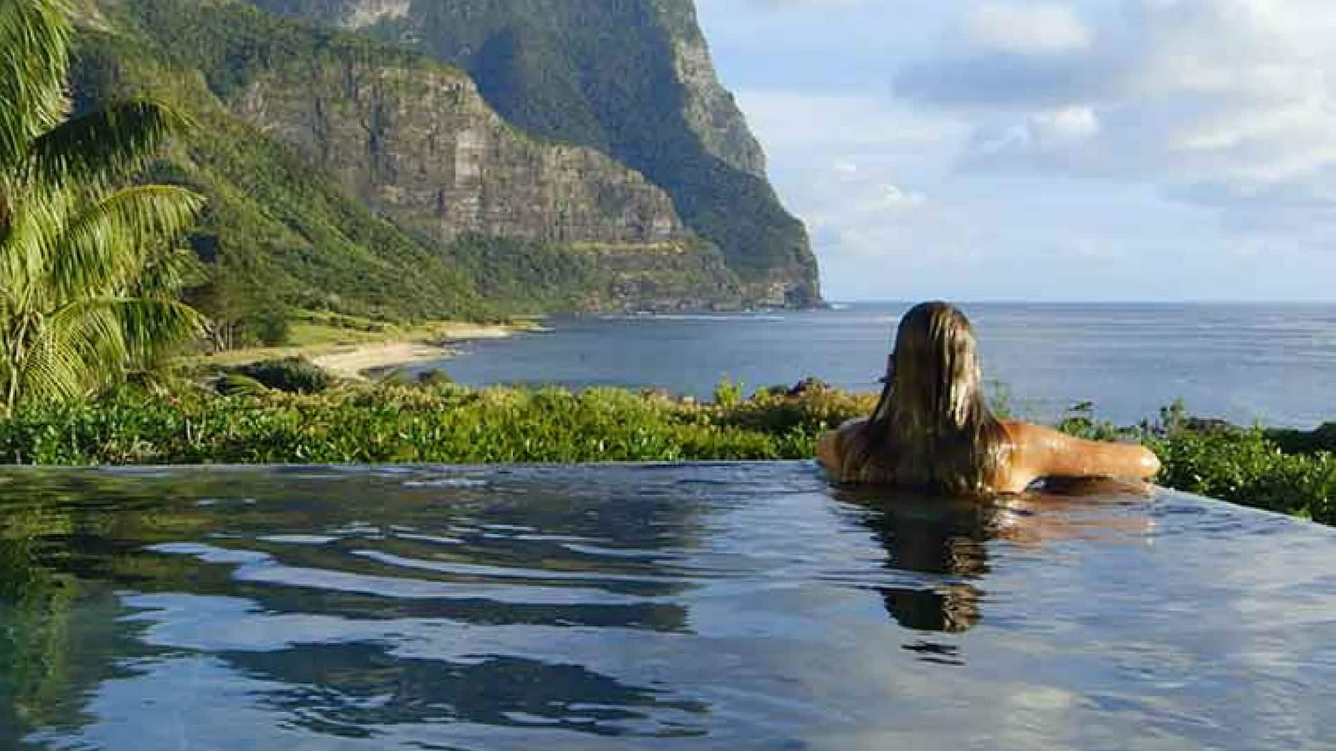 Swimming at Lord Howe island