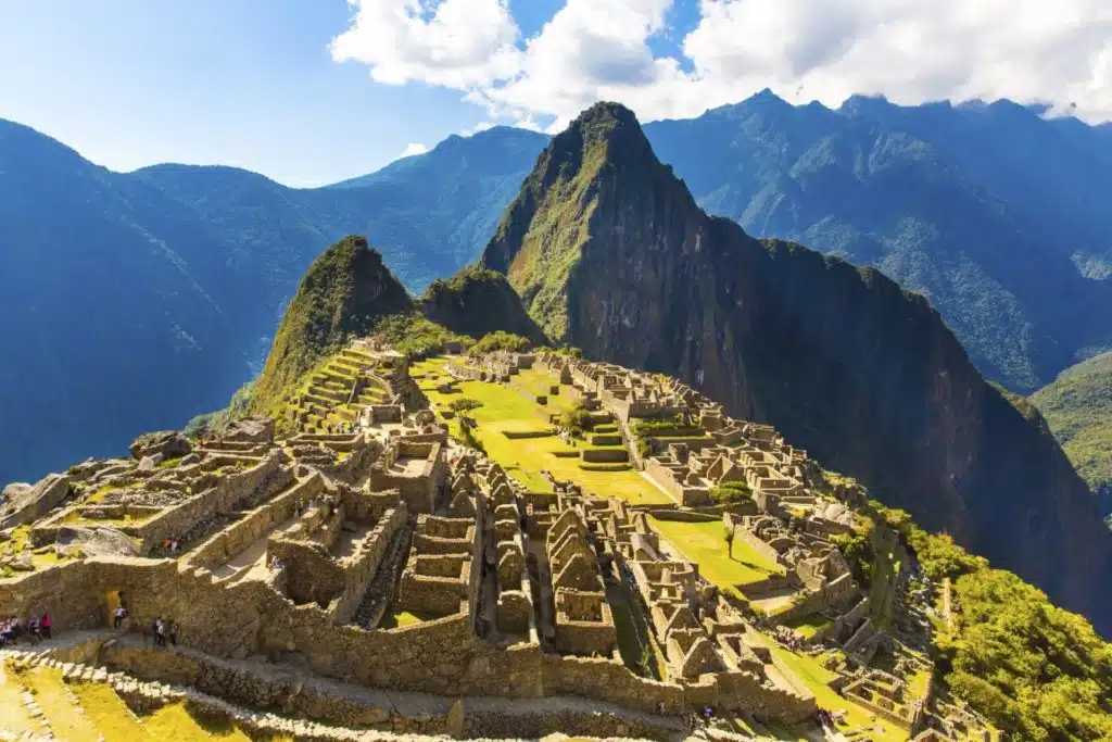 Mysterious city - Machu Picchu, Peru,South America. The Incan ruins