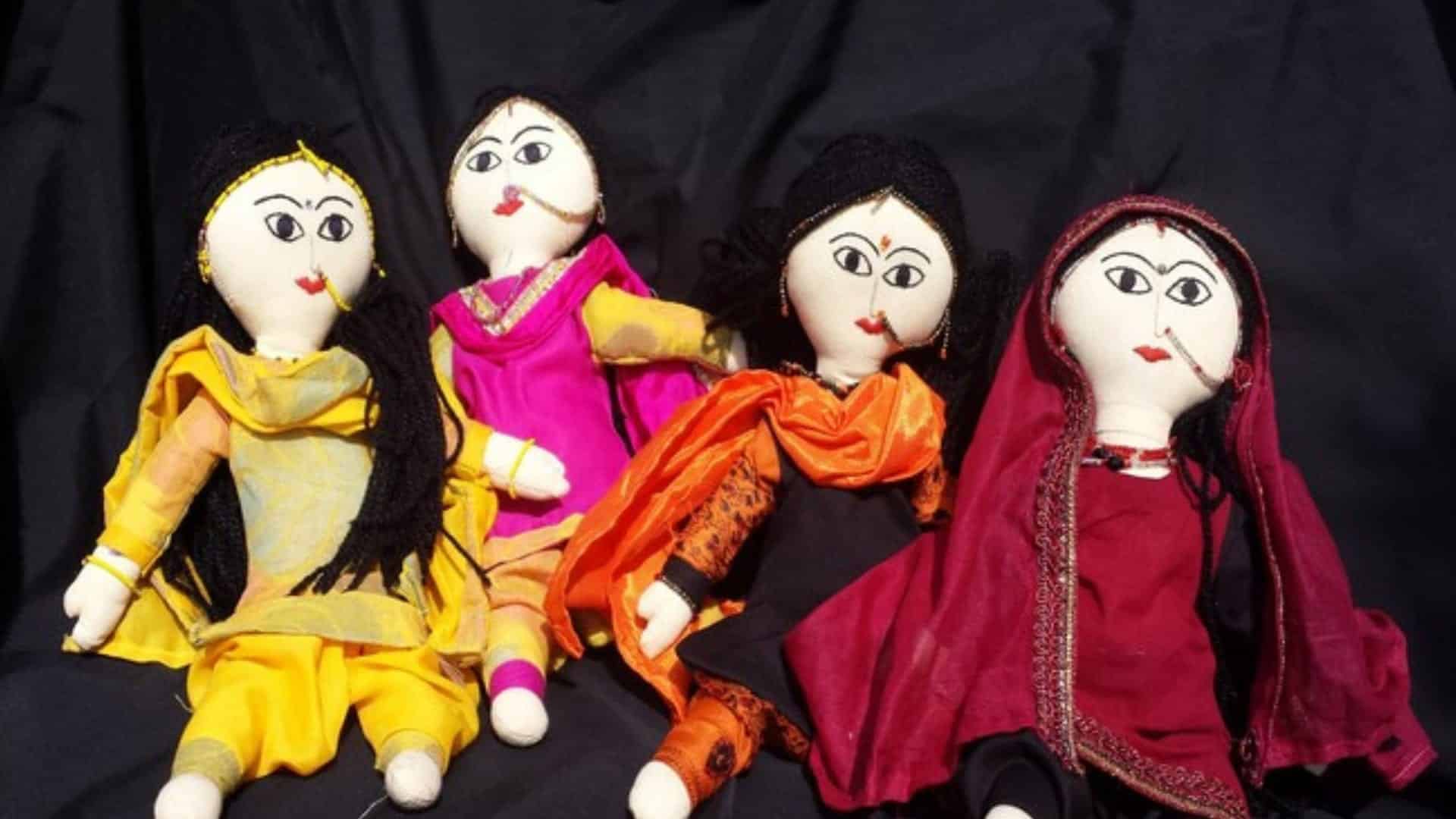 Indian Folk Rag dolls