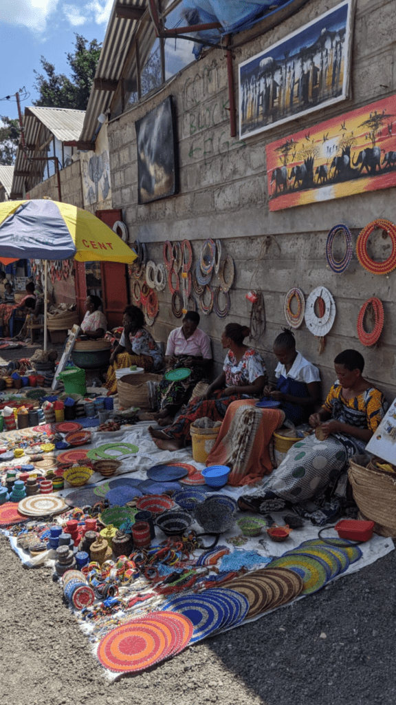 Arusha market Tanzania