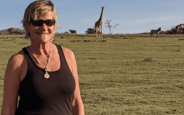 Ruthie in Tanzania
