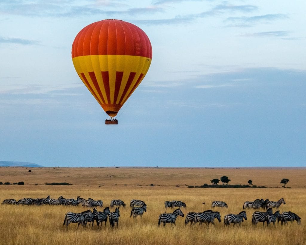 Maasai Mara Ballooning