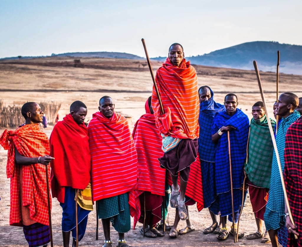 The Jumping Maasai