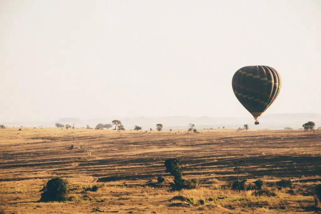 Balloon safari over the Serengeti, Luxury Tanzania safaris