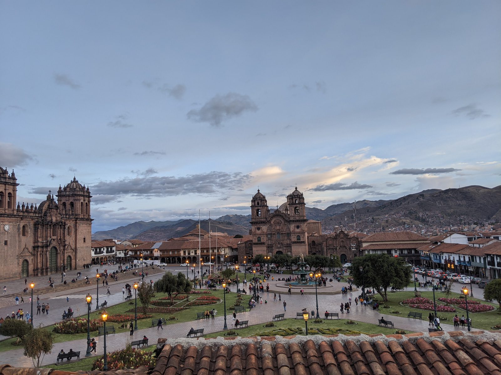 Cusco sunset