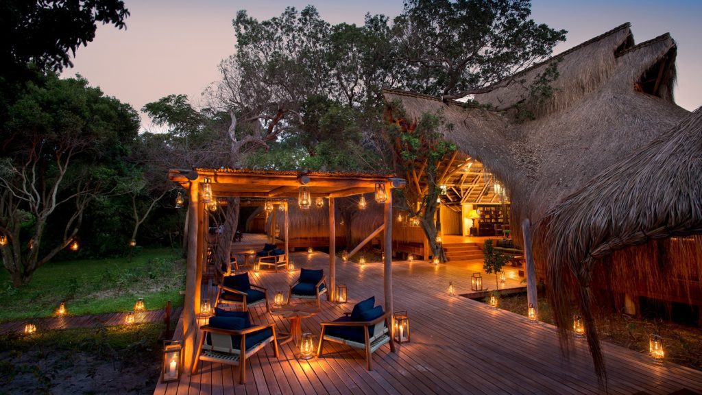 Private Timber Decks Guest Area At Andbeyond Benguerra Island On A Mozambique Luxury Beach Resort