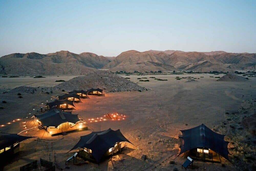 Hoanib Valley Camp, luxury Namibia safari