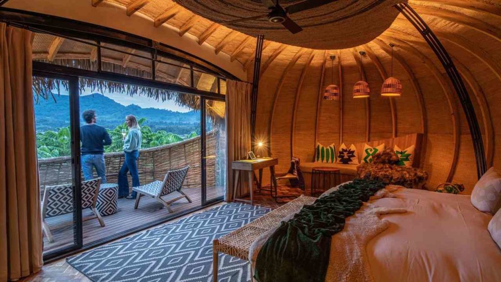 Bisate Lodge, luxury Rwanda safari