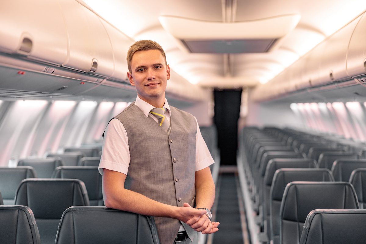 Male Flight Attendant 
