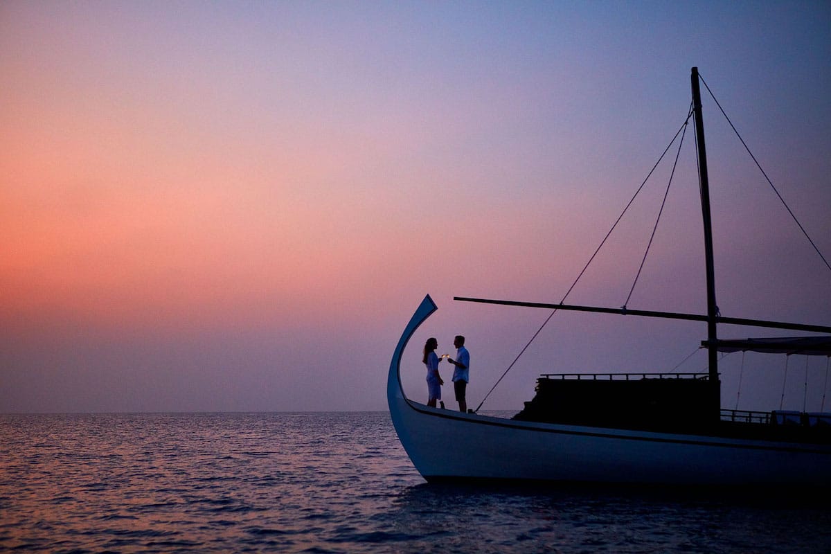 Reethi Rah, Maldives, exclusive travel sunset cruise