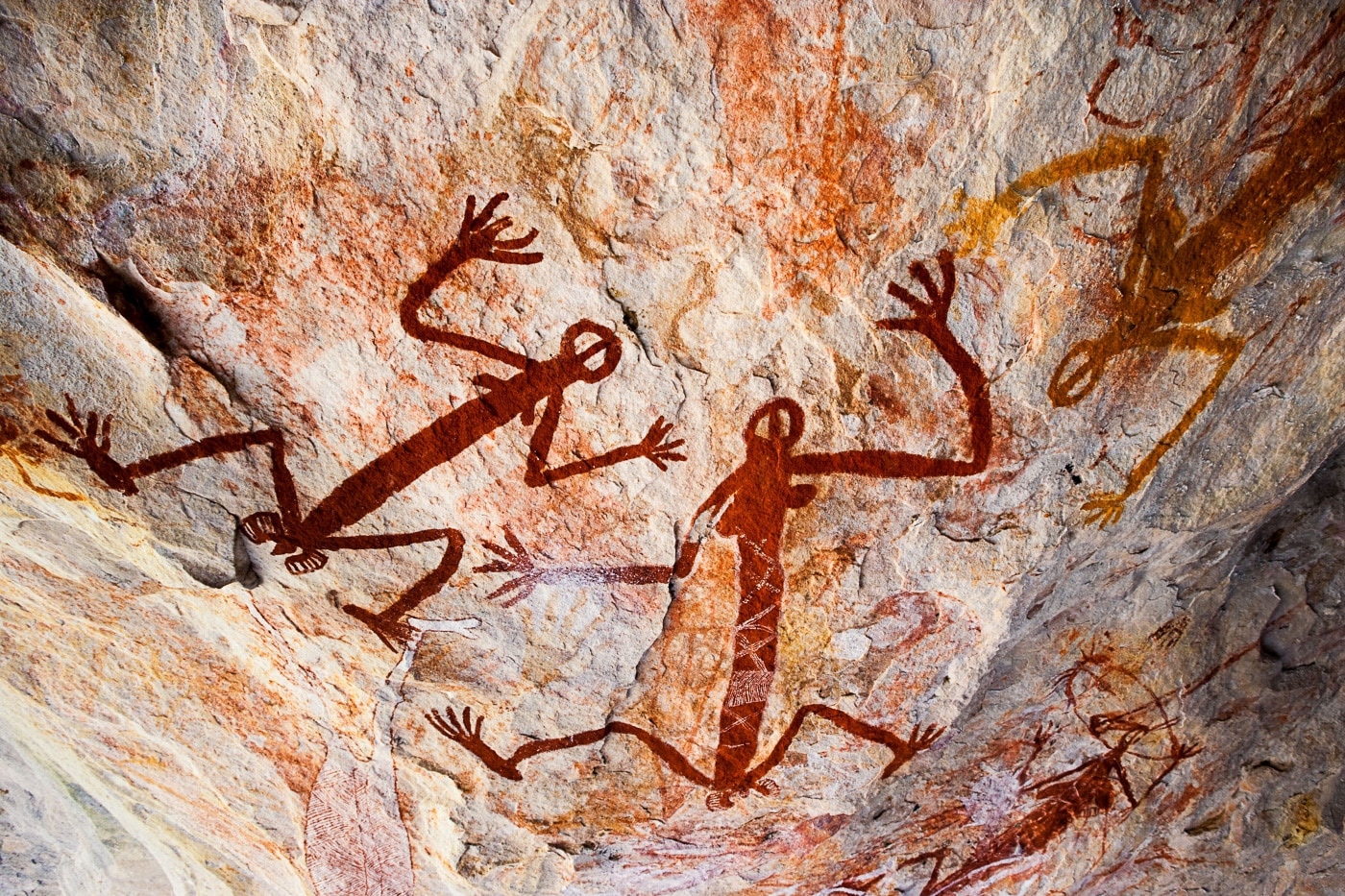 Aboriginal,pictograph,,kakadu,national,park,,arnhem,land,,australia