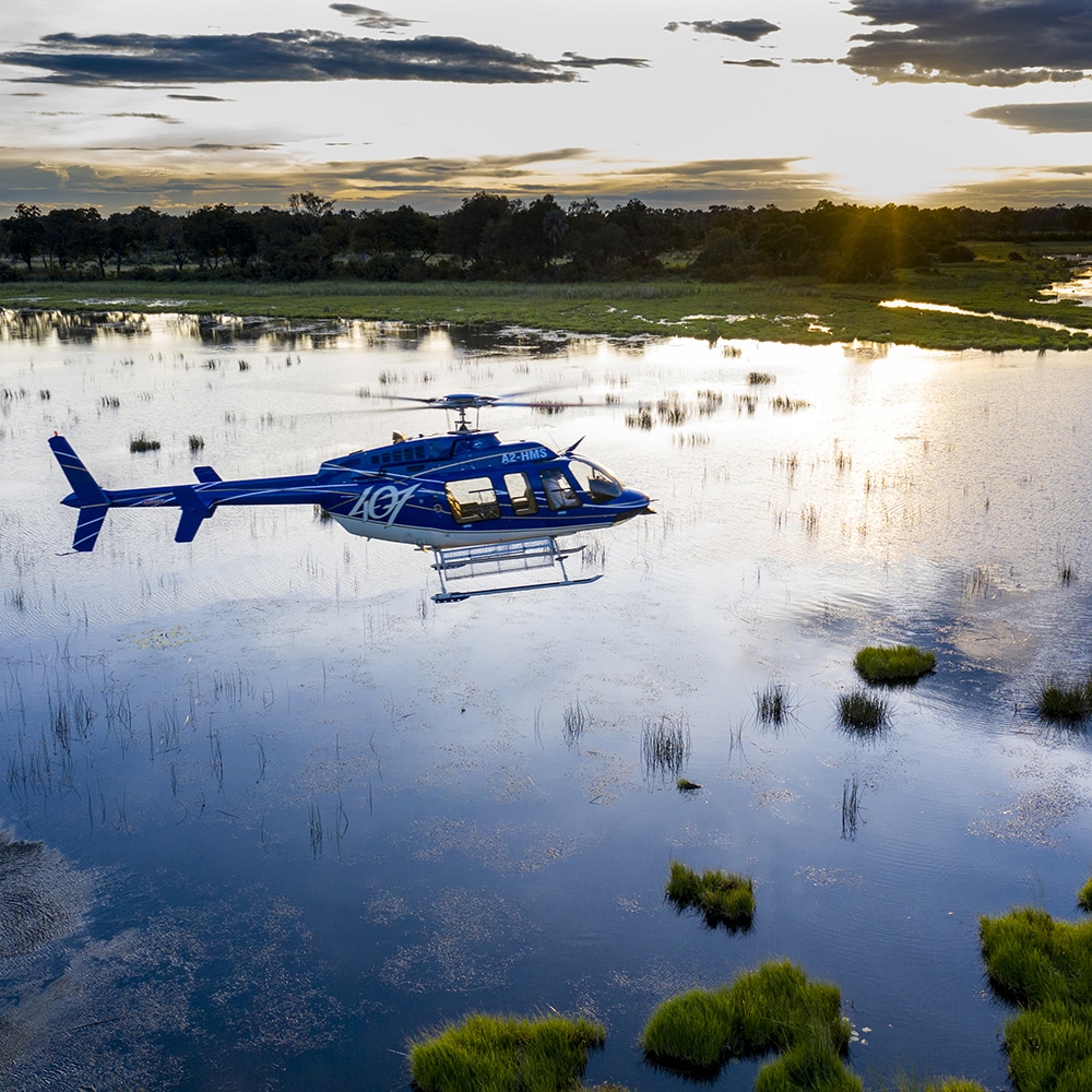 Helicopter Horizons Okavango Delta 111