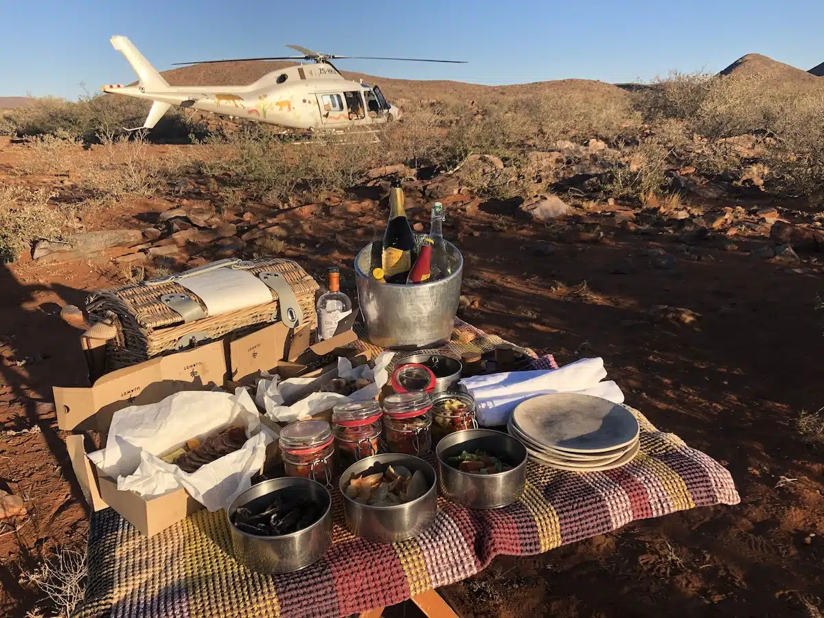 Dining on Safari